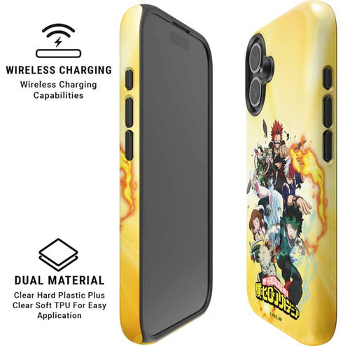 My Hero Academia Hero Team Season 4 iPhone 16 Plus Magsafe Impact Case
